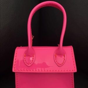 Pink Mini Purse Comes With A Strap